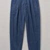 Duncan Exaggerated Tapered Trousers | Delft Blue -Novesta Store MTRTW05 delftblue 0