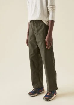 Rory Carpenter Canvas Trousers | Dark Olive -Novesta Store MTRTW13 10 4e64281b 9122 4315 b450 b048d71e4990