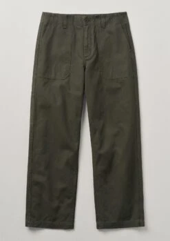 Rory Carpenter Canvas Trousers | Dark Olive