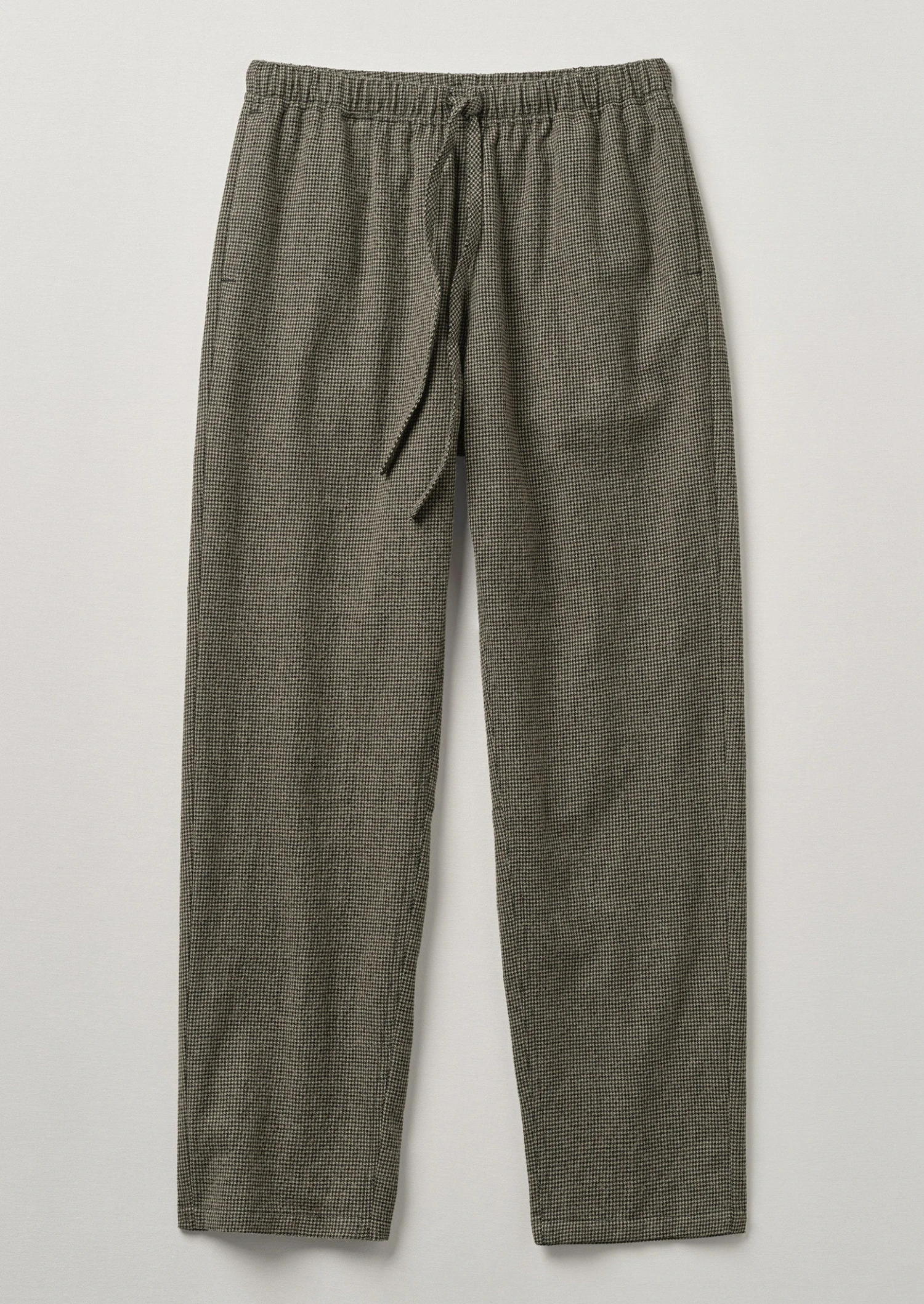 Alfie Houndstooth Drawstring Trousers | Black/Ecru 3 Alfie Houndstooth Drawstring Trousers | Black/Ecru