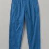 Garment Dyed Organic Cotton Tapered Trousers | Flask Blue -Novesta Store MTRUS23 flaskblue 0