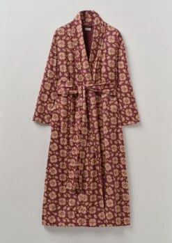 Tulip Print Cotton Flannel Gown | Root