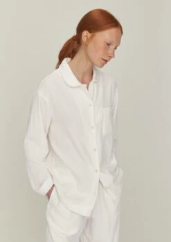 Ada Soft Double Cotton Pyjamas | Parchment -Novesta Store NPJQ15 1