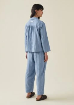 Mia Soft Double Cotton Pyjamas | Chambray -Novesta Store NPJTS09 3 2d13e388 fb37 4e05 a27c 9cbb29257c97