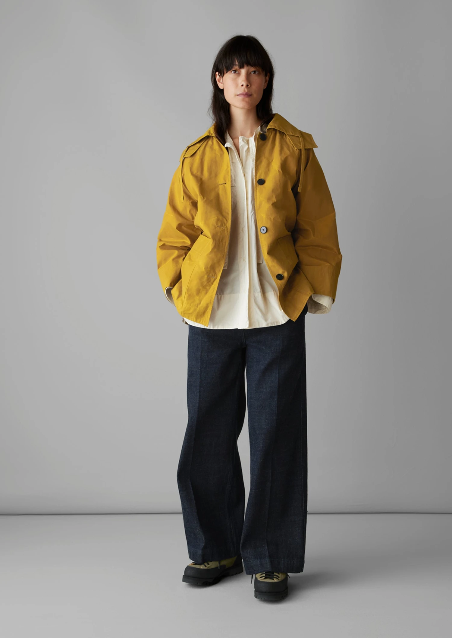 Waxed Cotton Raglan Anorak | Cumin 6 Waxed Cotton Raglan Anorak | Cumin - Image 4