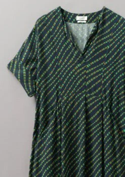 Bryn Trellis Print Crepe Dress | Slate 13 Bryn Trellis Print Crepe Dress | Slate -Novesta Store WDRUS34 5