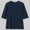Emma Cotton Half Sleeve Tee | Indigo -Novesta Store WJETS12 indigo 5d85edb2 07c0 48e3 817d 0bb3fcac50fa