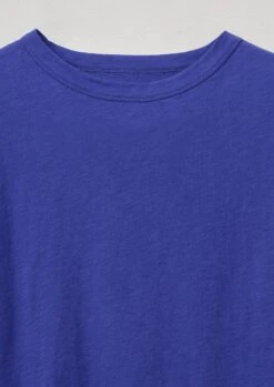 Organic Cotton Easy Tee | Delft Blue -Novesta Store WJETS29 5 1