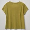 Organic Cotton Easy Tee | Breen -Novesta Store WJETS29 breen 0