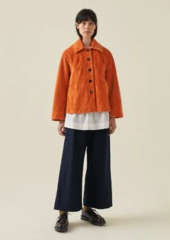 Organic Cord Swingy Jacket | Auburn 12 Organic Cord Swingy Jacket | Auburn -Novesta Store WJKTW06 8