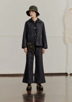 Wide Sleeve Organic Indigo Denim Jacket | Indigo 14 Wide Sleeve Organic Indigo Denim Jacket | Indigo -Novesta Store WJKTW13 2