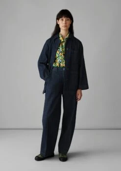 Japanese Denim Chore Jacket | Indigo -Novesta Store WJKUS02 2