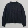 Wool Cashmere Mariner Sweater | Dark Navy -Novesta Store WKNSW19 darknavy