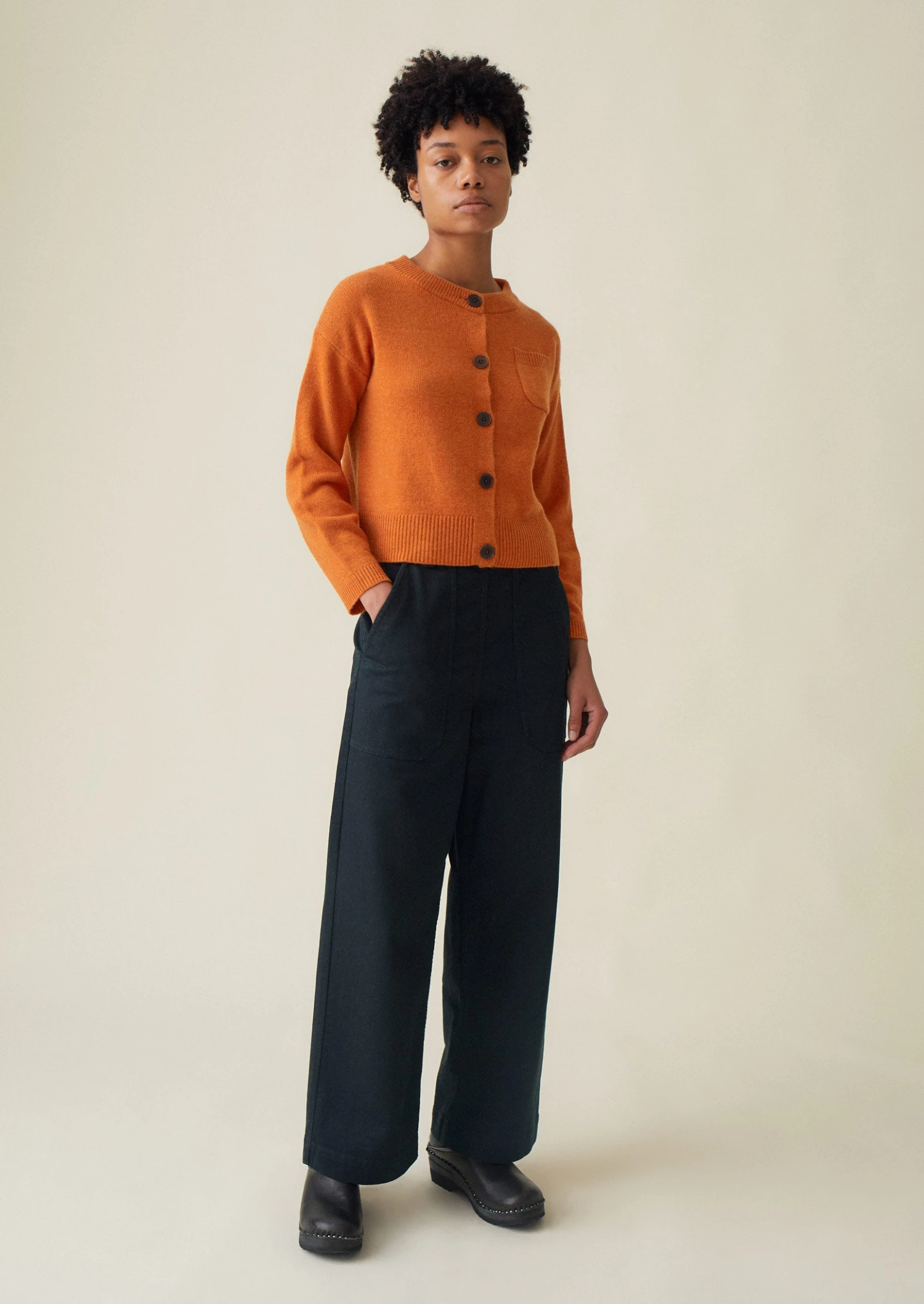 Wool Cashmere Cardigan | Spice 4 Wool Cashmere Cardigan | Spice - Image 2