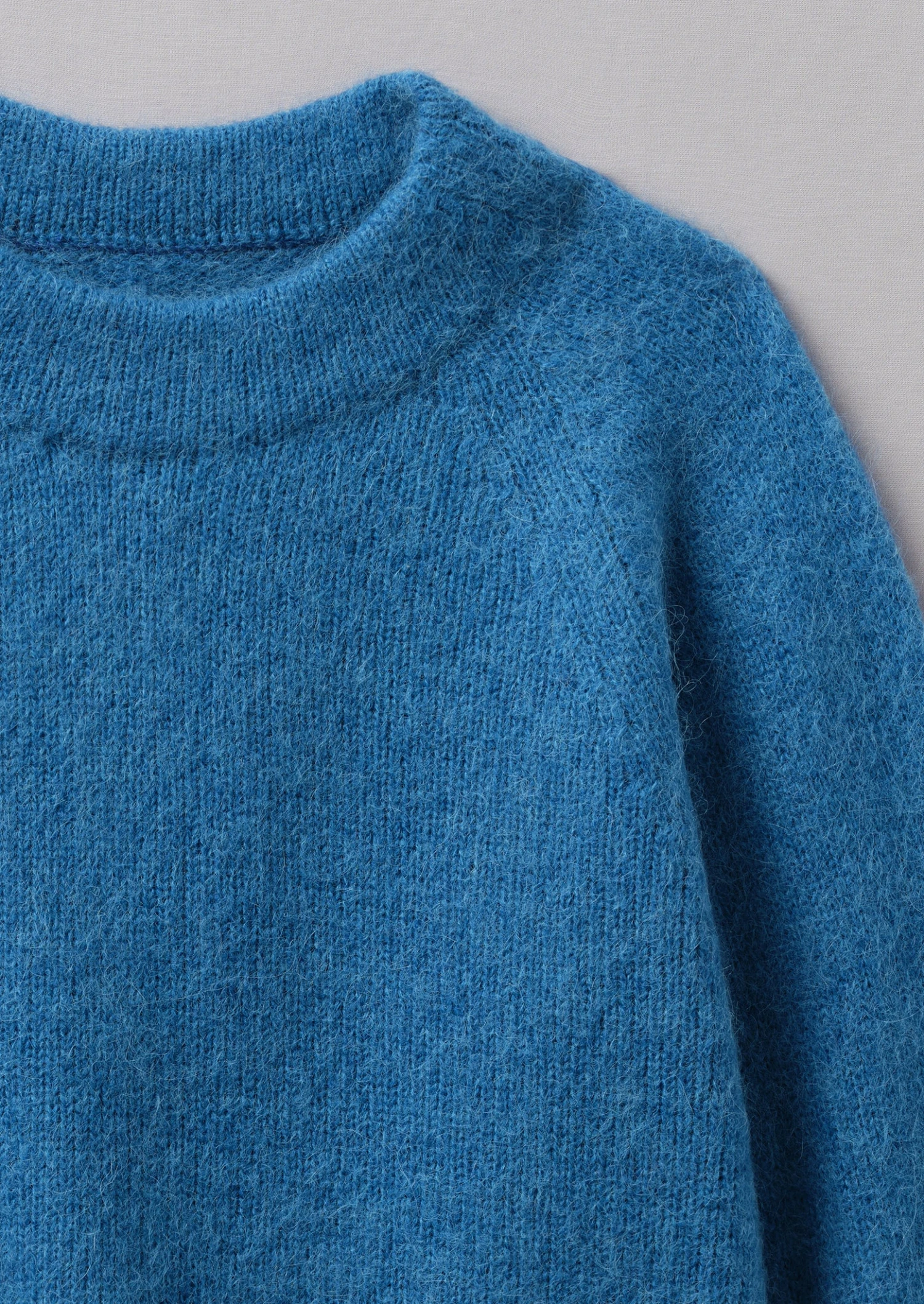 Lofty Alpaca Blend Sweater | Soft Cornflower 8 Lofty Alpaca Blend Sweater | Soft Cornflower - Image 6