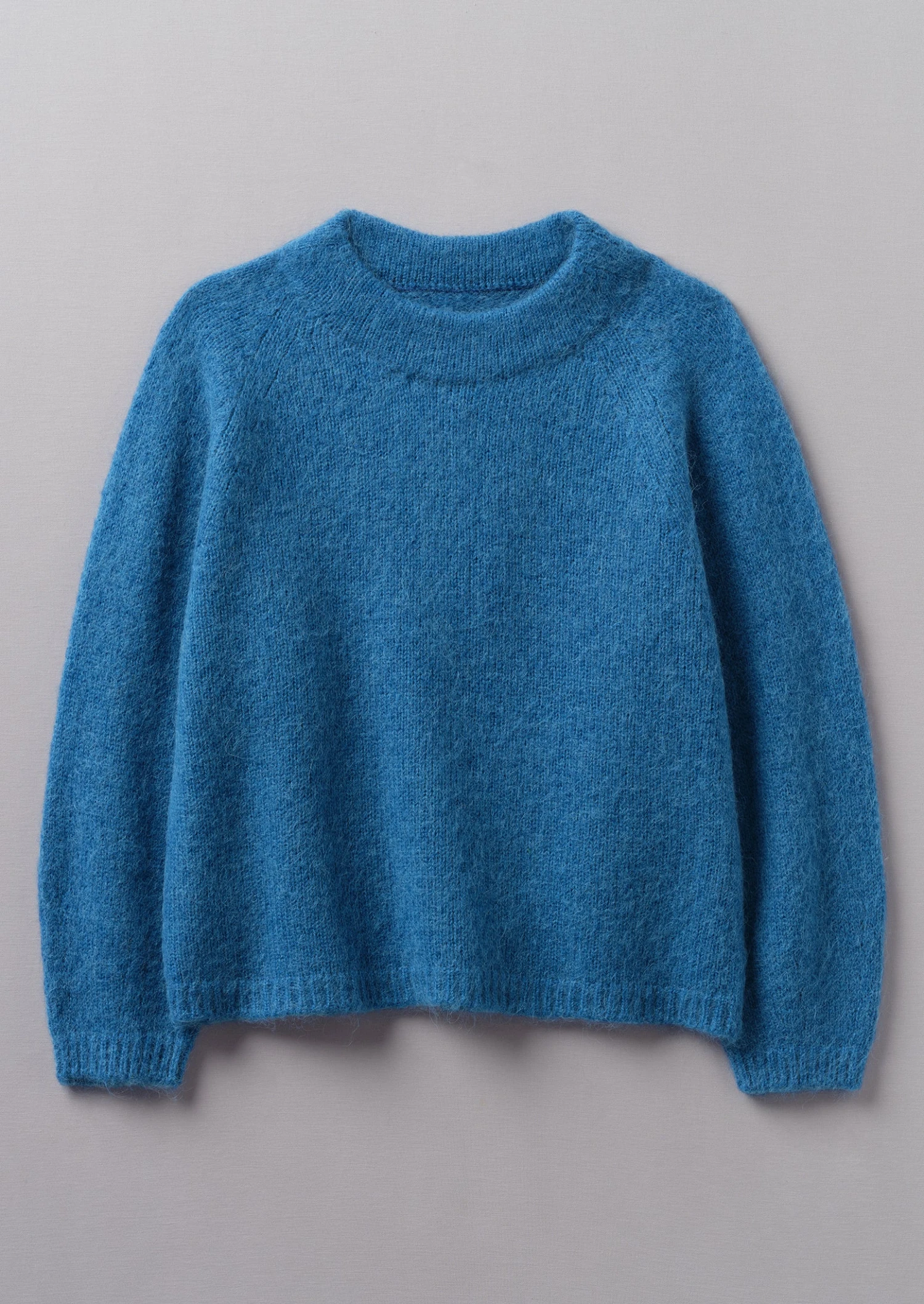 Lofty Alpaca Blend Sweater | Soft Cornflower 3 Lofty Alpaca Blend Sweater | Soft Cornflower