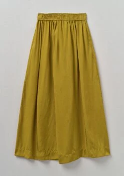 Crinkle Twill Culottes | Earth Gold