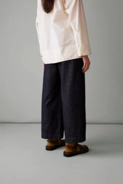 Annie Organic Denim Side Button Jeans | Indigo -Novesta Store WTRQW02 3