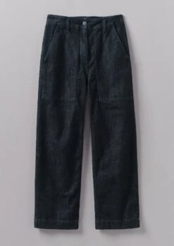 Indigo Denim Workwear Trousers | Indigo