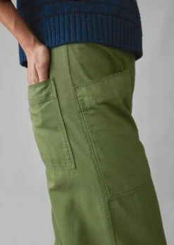 Garment Dyed Denim Trousers | Artichoke -Novesta Store WTRUS20 3