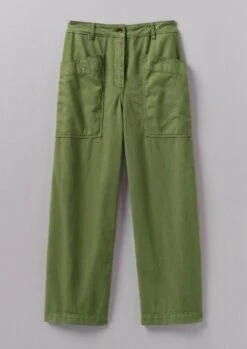 Garment Dyed Denim Trousers | Artichoke