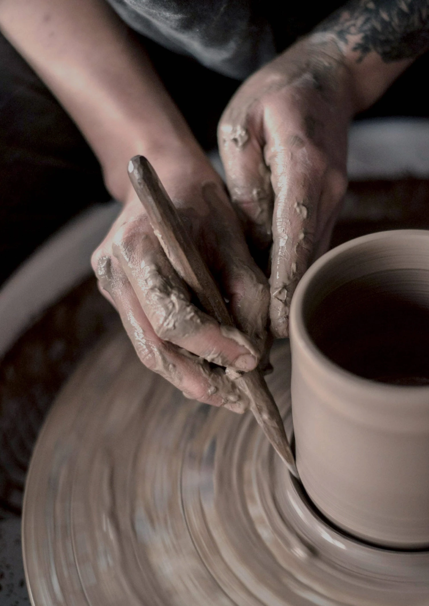 Andrea Roman Incense Holder | Black Clay 5 Andrea Roman Incense Holder | Black Clay - Image 3