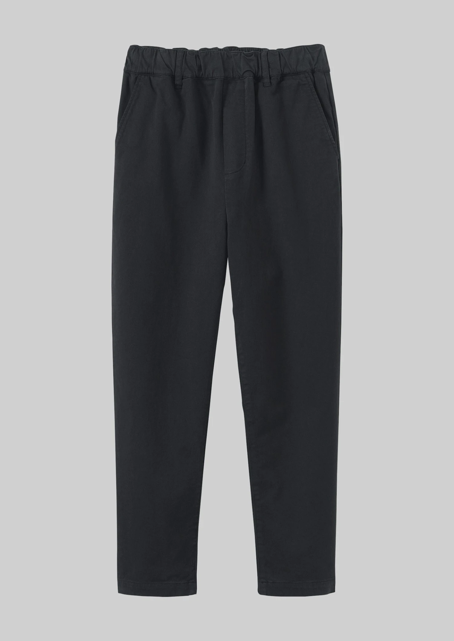 Gabi Cotton Pull On Trousers | Soft Black 3 Gabi Cotton Pull On Trousers | Soft Black