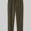 Gabi Cotton Pull On Trousers | Loden 1 Gabi Cotton Pull On Trousers | Loden -Novesta Store c4kae loden