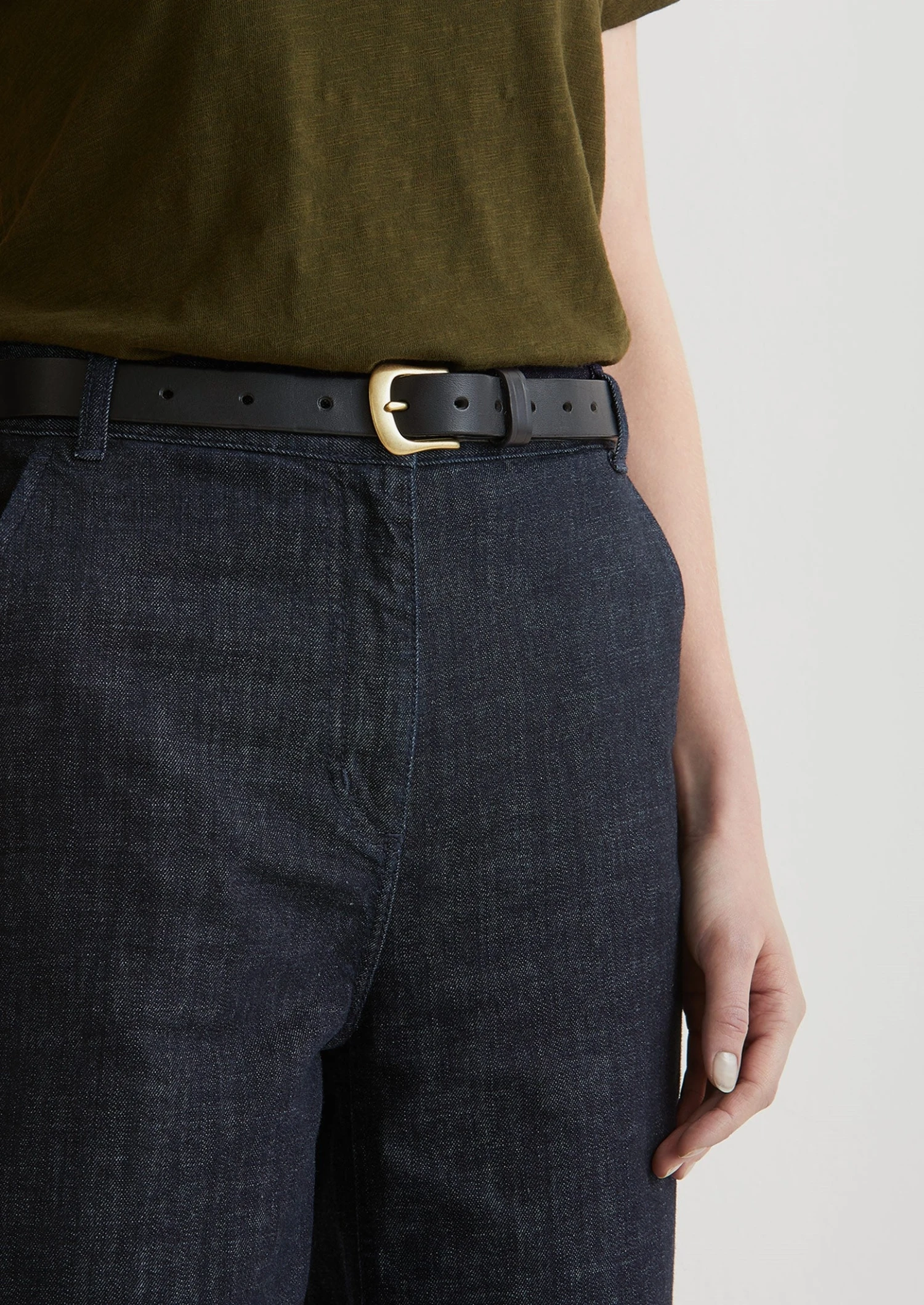 Jeans Belt | Black 4 Jeans Belt | Black - Image 2