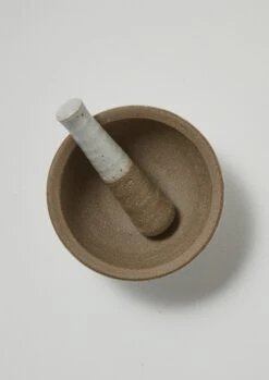 Leach Pottery Pestle And Mortar | Chalk