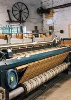 Melin Tregwynt Welsh Blanket | Mead/Ash -Novesta Store thumbnail melin tregwynt2